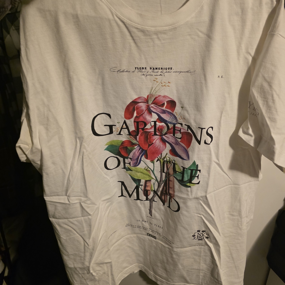 Kith NYBG Gardens Of The Mind White T-Shirt